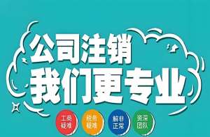 宣城公司注销提速   操作技巧解读